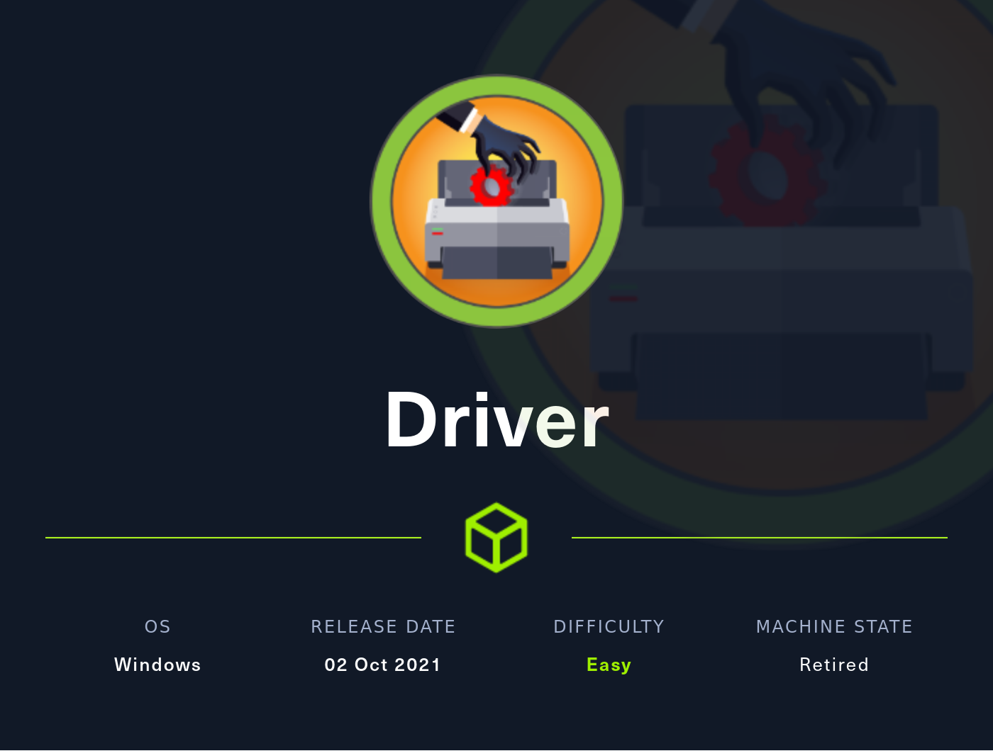 Driver WriteUp